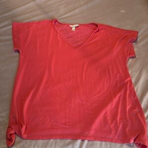 Cute and comfy Soma sleep shirt coral